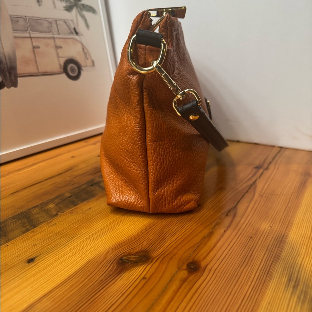 Valentina Tangerine made in Italy Bag - Picture 7 of 14